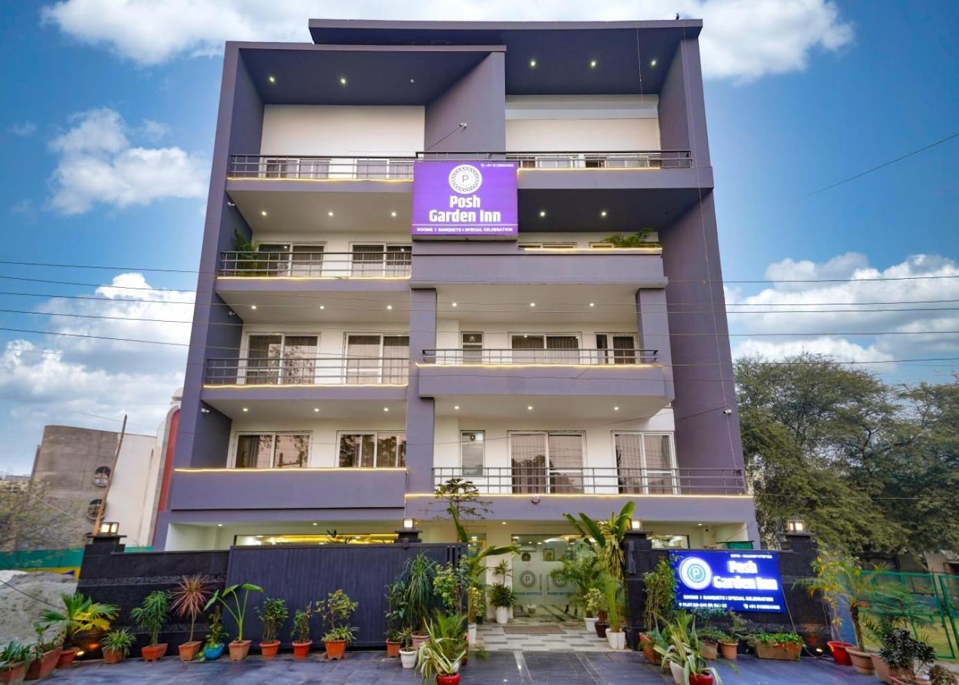 Posh Garden Inn Artemis Hospital Road Gurgáon Exteriér fotografie