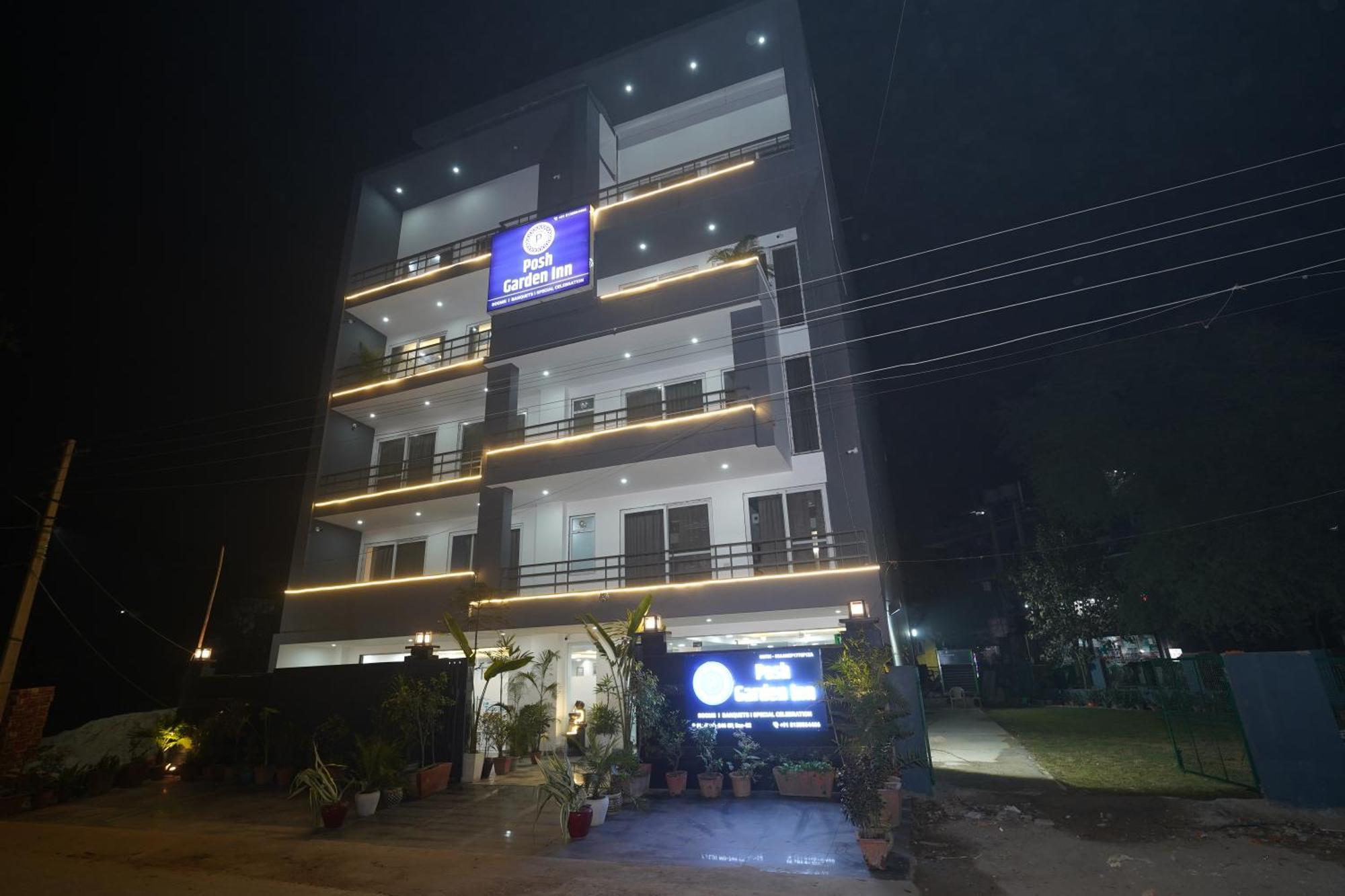 Posh Garden Inn Artemis Hospital Road Gurgáon Exteriér fotografie