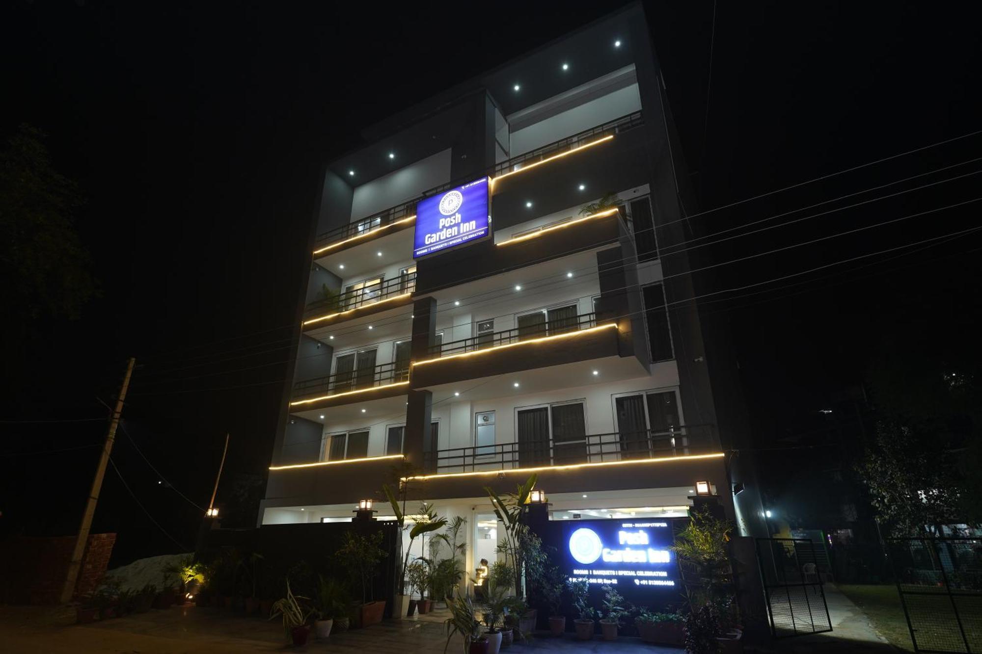 Posh Garden Inn Artemis Hospital Road Gurgáon Exteriér fotografie